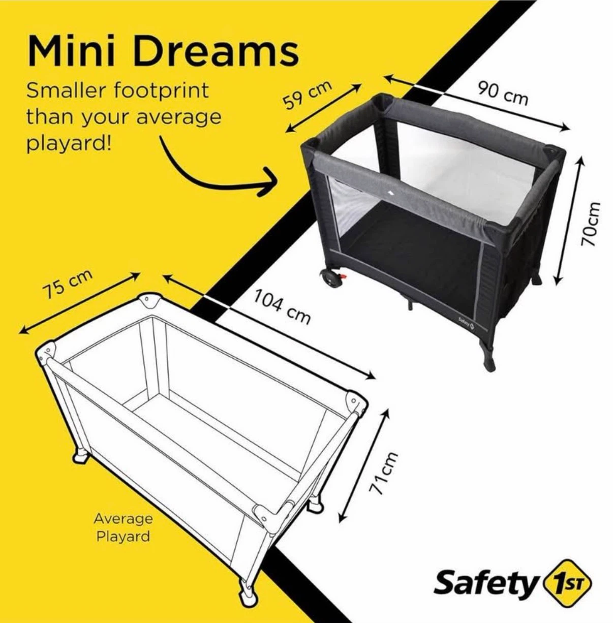 Safety 1st Mini Dreams Playard