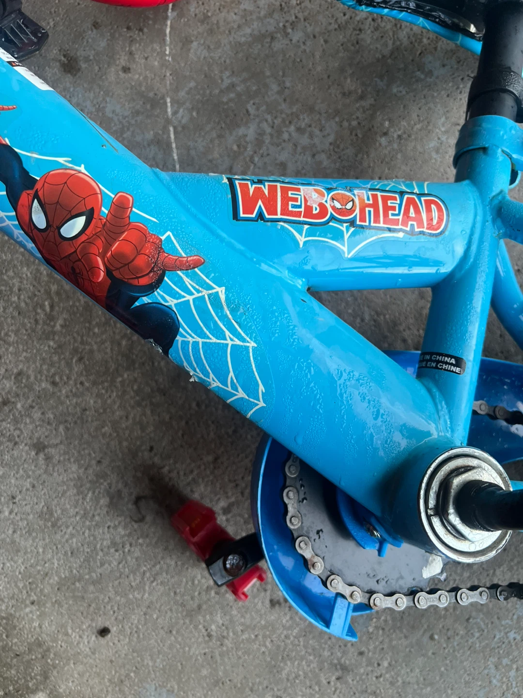 12 inch Spider-Man Webhead Kids Bike