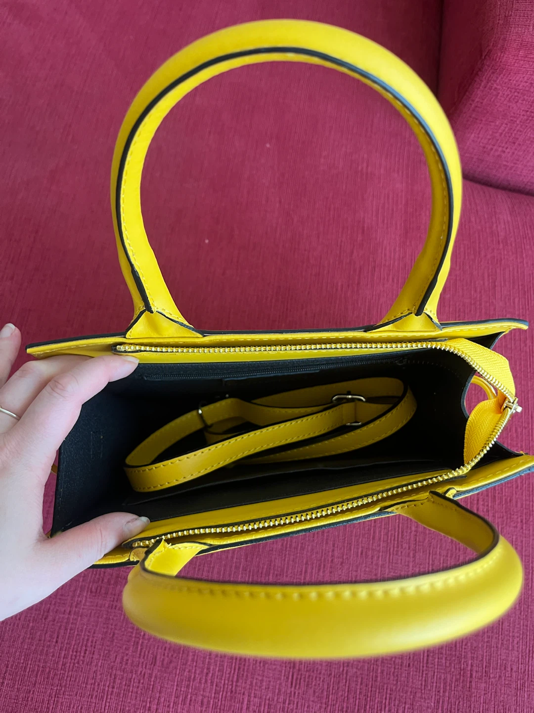 Antonella Ferrante Yellow Lemon Print Tote Bag - photo 3