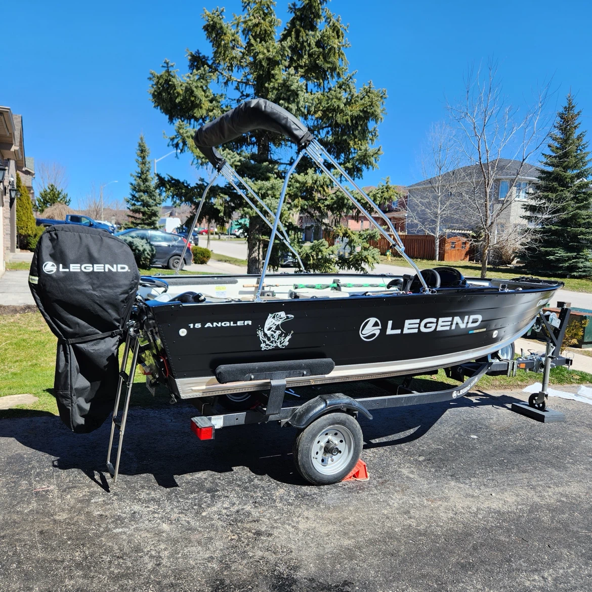 Legend 15 Angler Boat with Trailer - photo 2