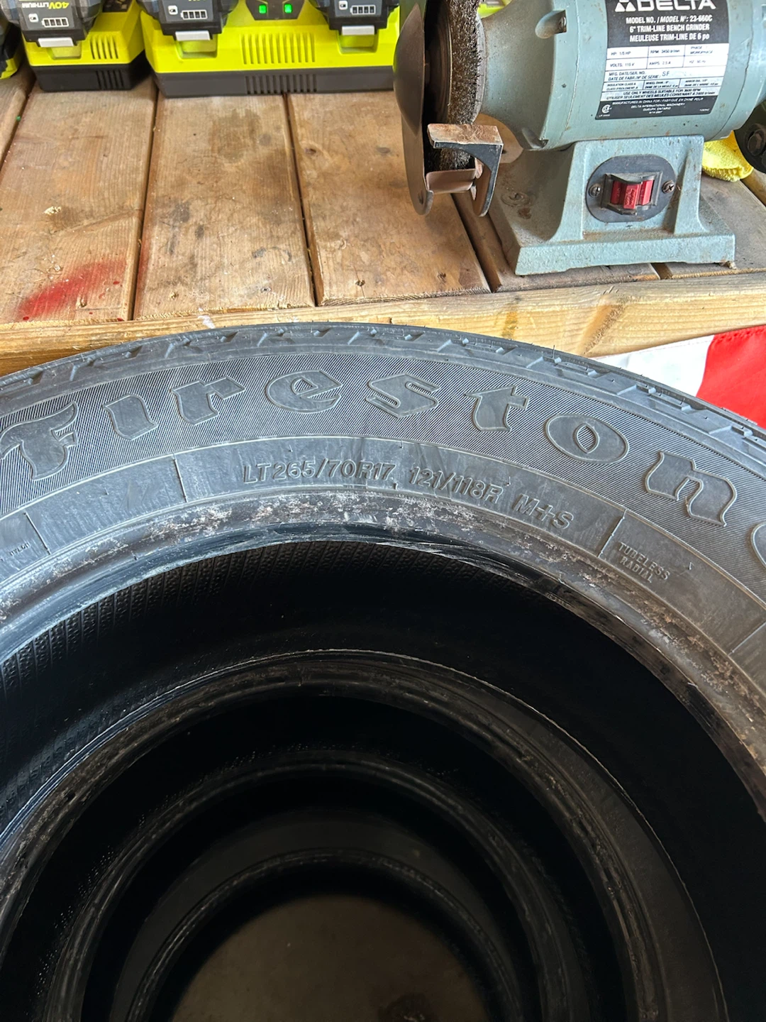 4 Tires - Firestone LT265/70R17