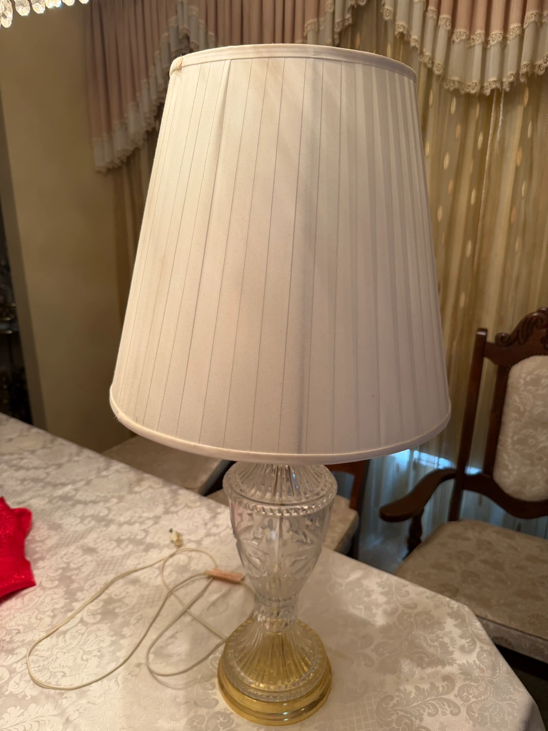 Pair of Glass Lamps - photo 4