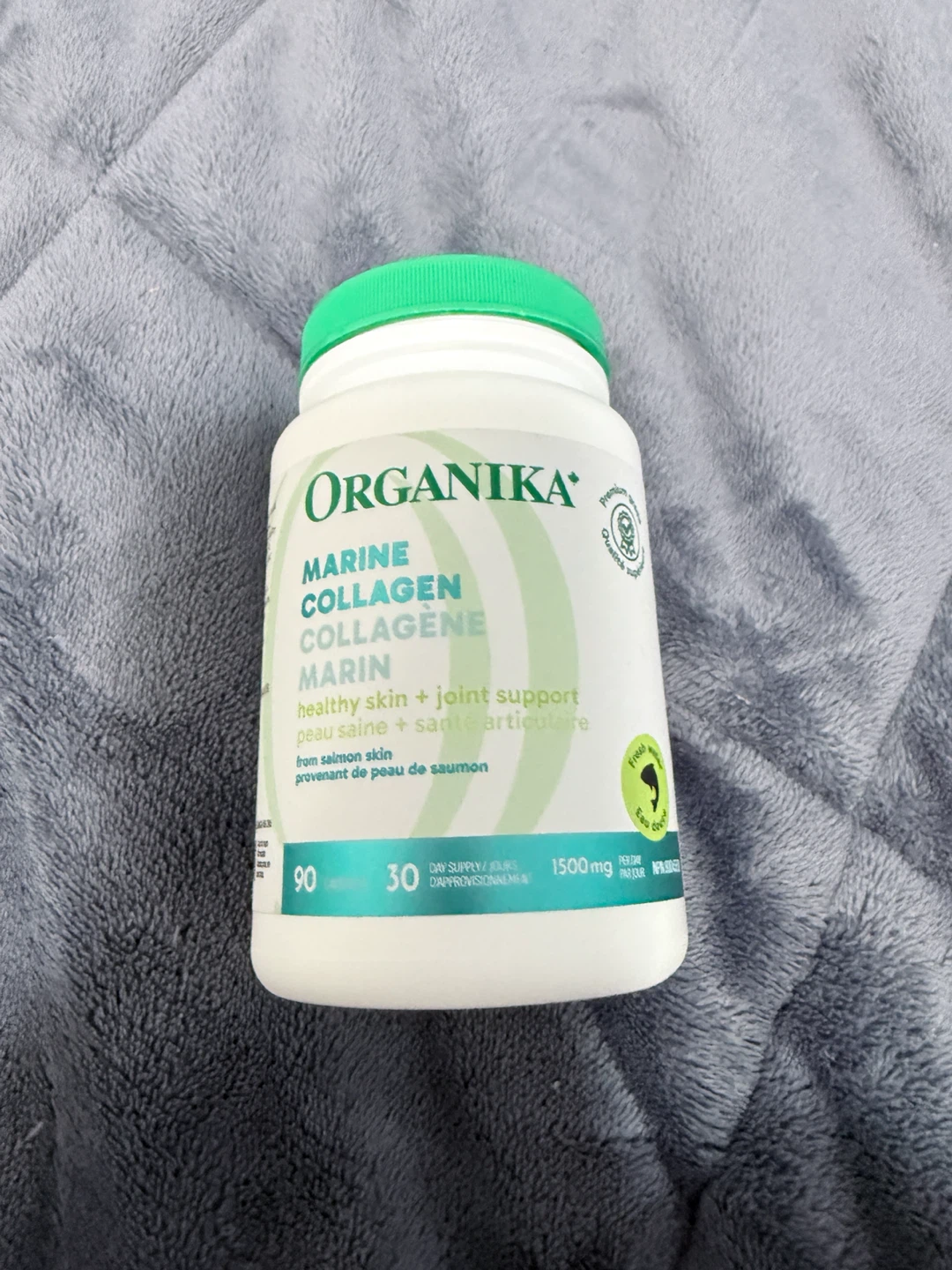 Organika Marine Collagen Capsules - 90 Count