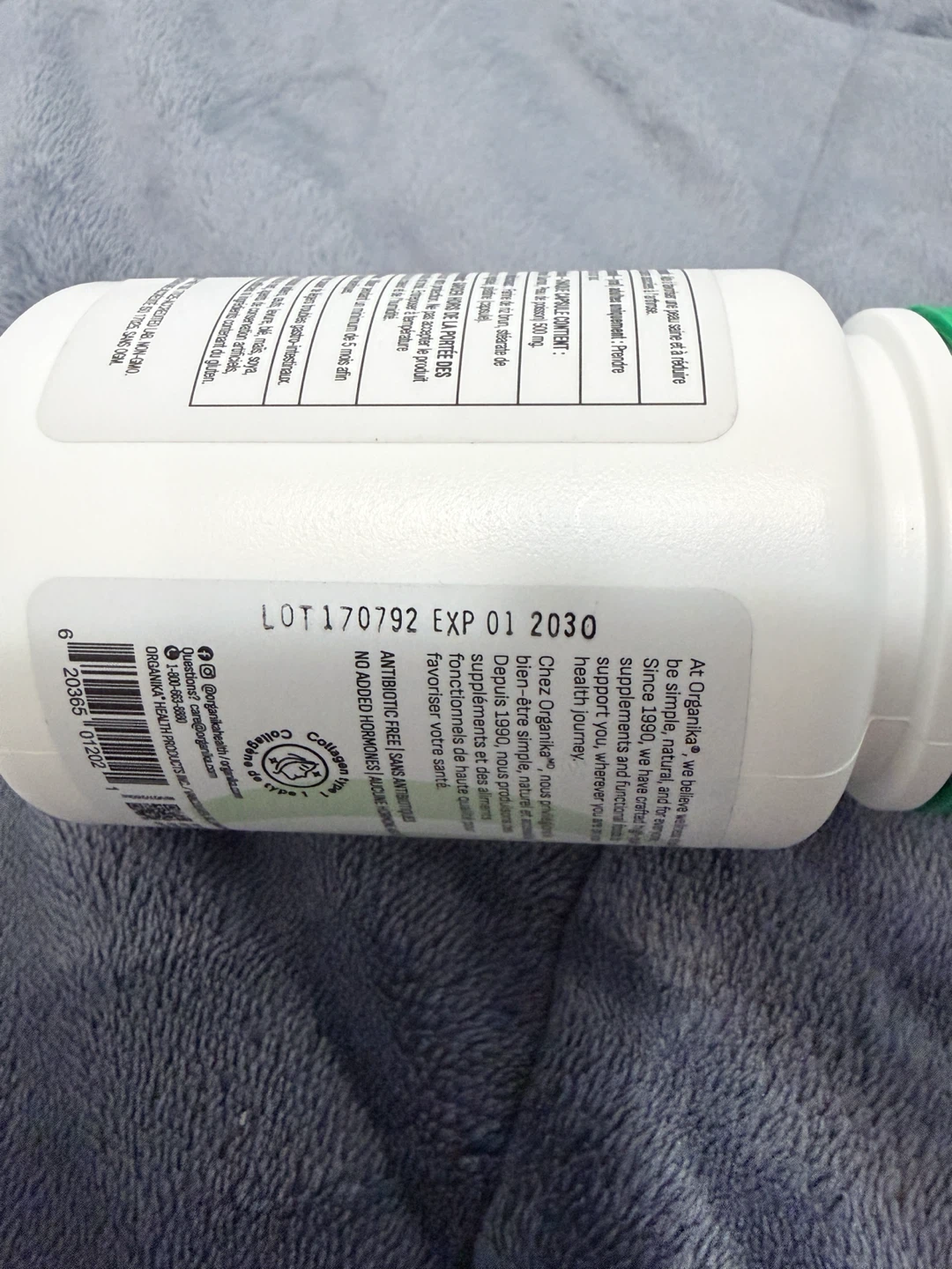 Organika Marine Collagen Capsules - 90 Count - photo 2