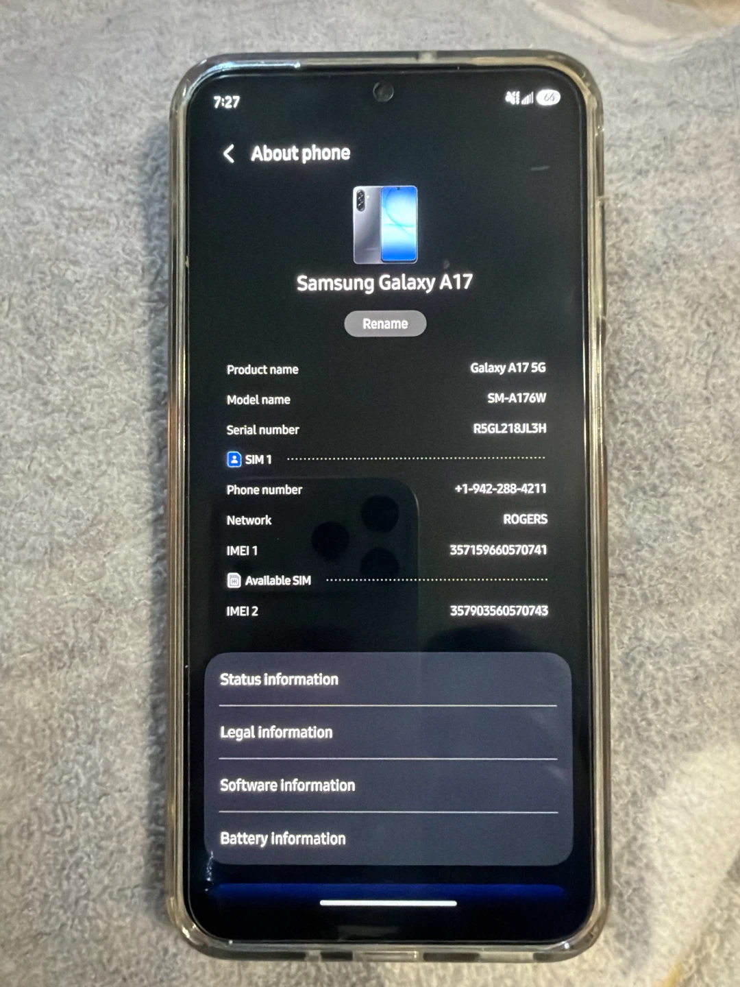 Samsung Galaxy A 17