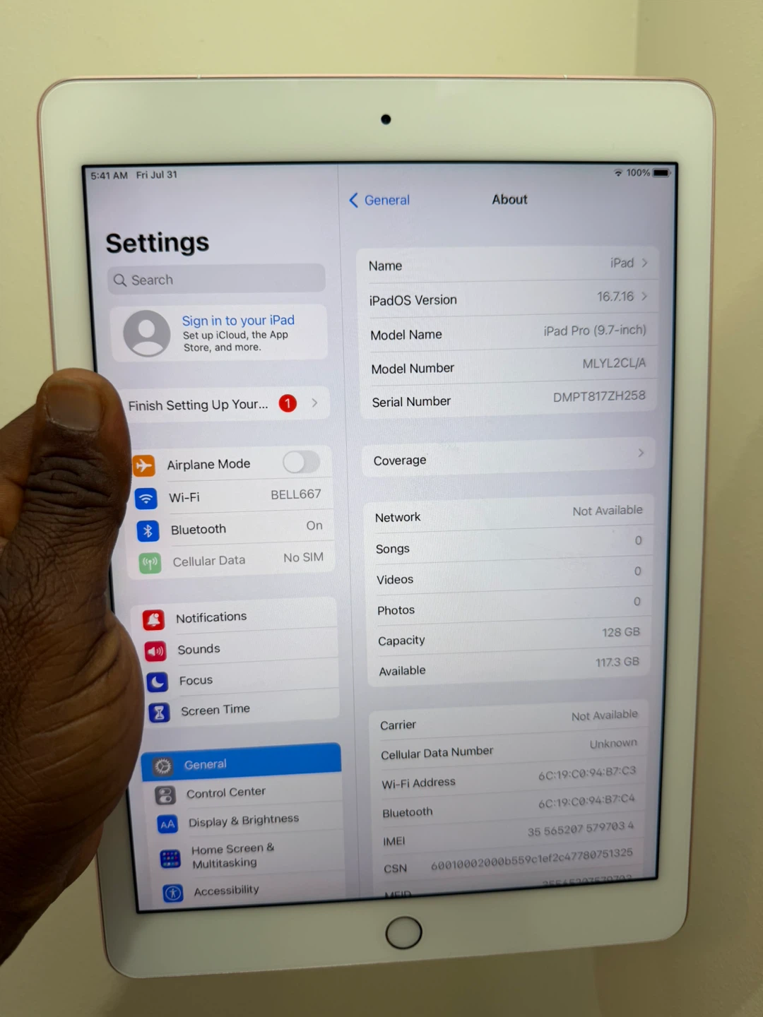 iPad Pro 9.7 128GB Wifi+Cellular - photo 5