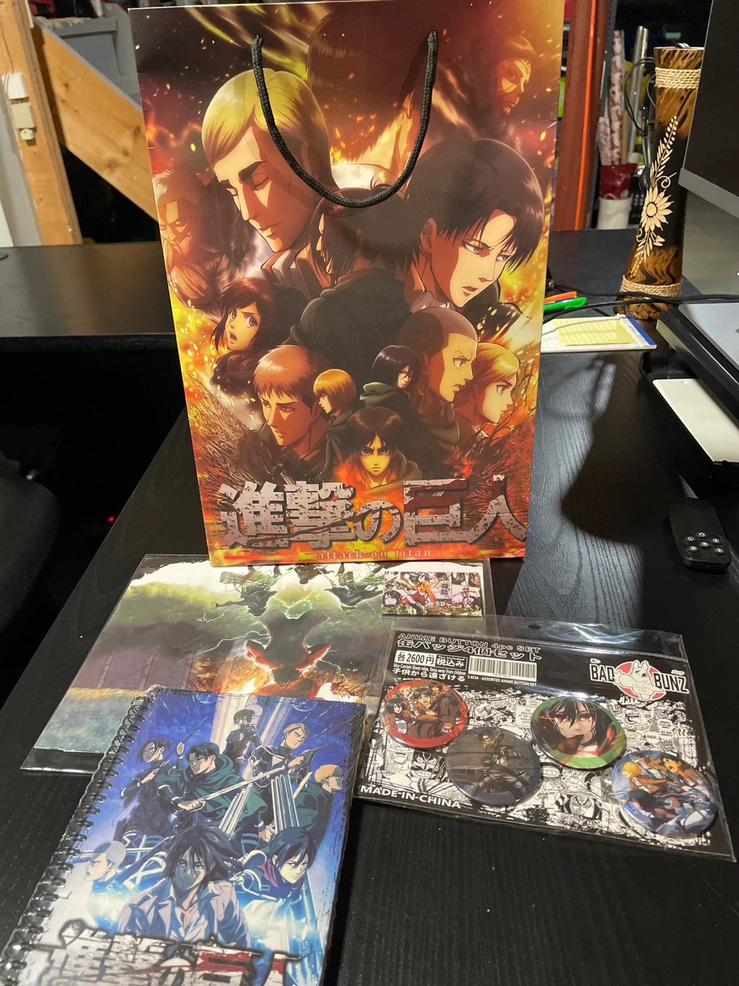 Attack on Titan Anime Merchandise Bundle