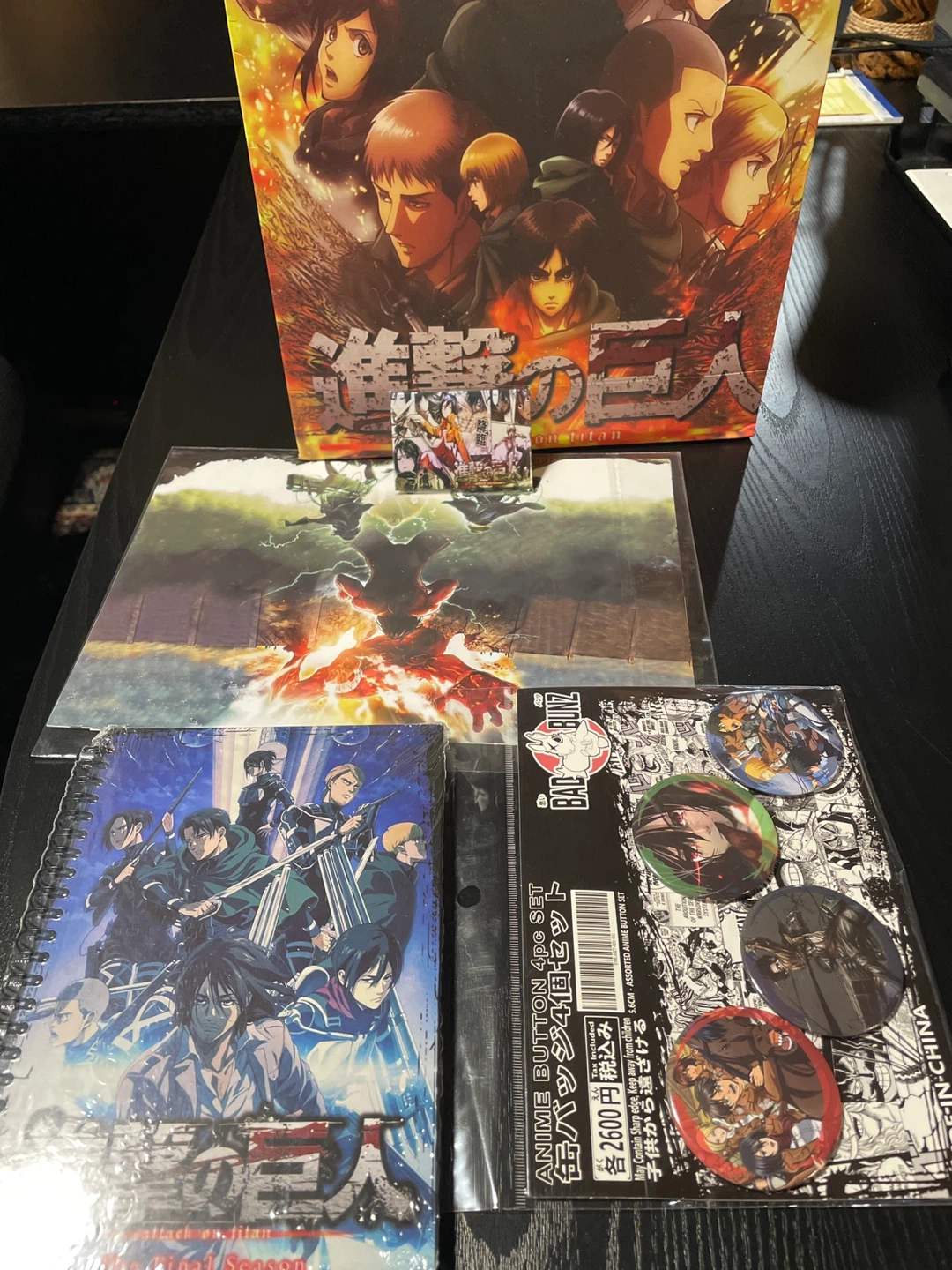 Attack on Titan Anime Merchandise Bundle - photo 2