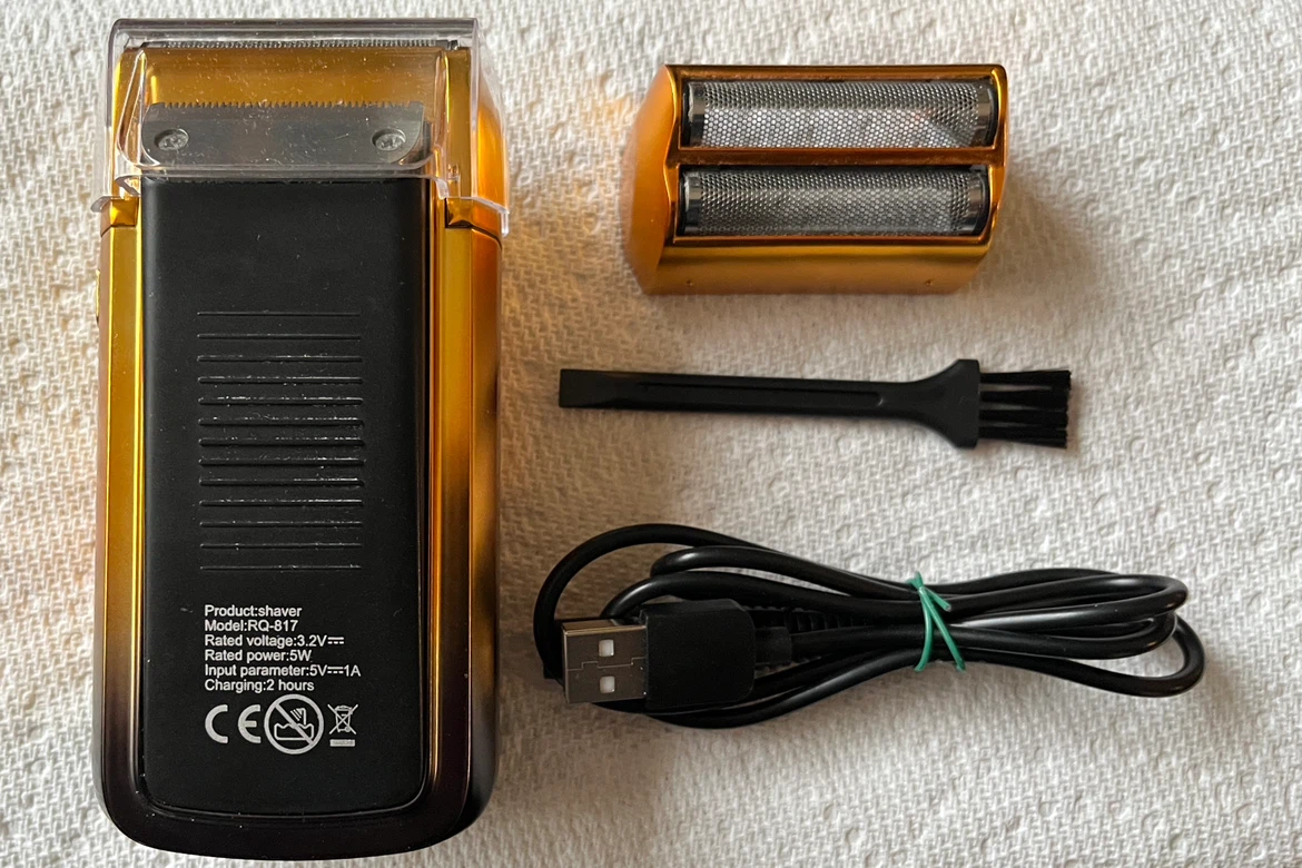 Gold Electric Shaver - photo 2