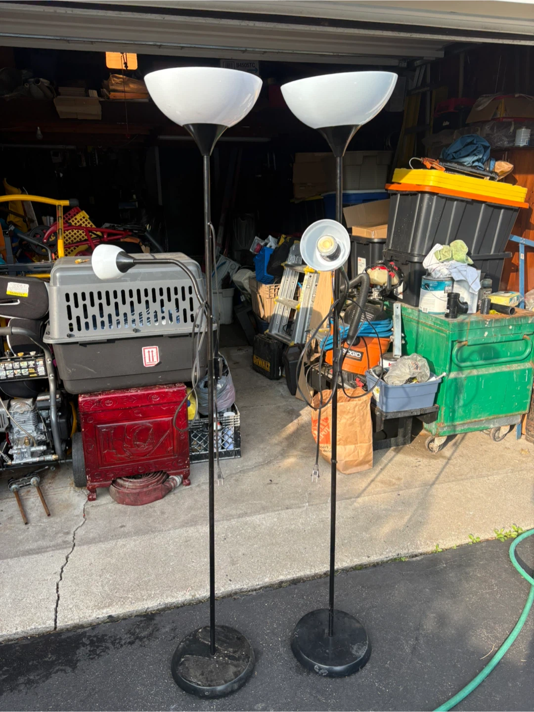 Two Floor Lamps