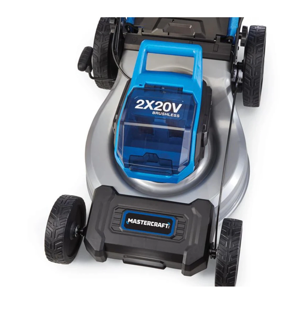 Mastercraft 2x20V Brushless Lawn Mower, 19-in - photo 2