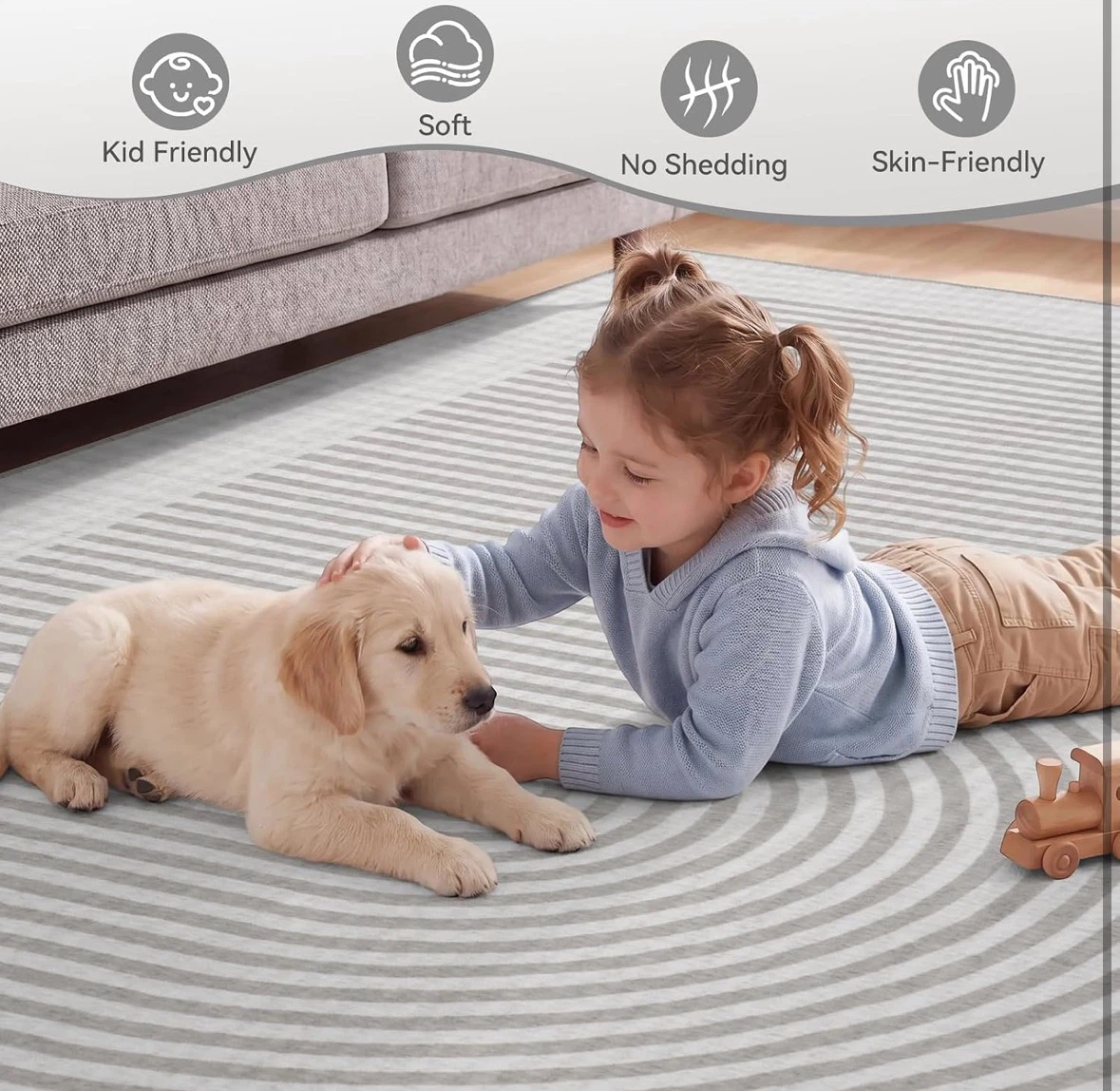 Foldable Lightweight Rug 8x10ft - photo 2