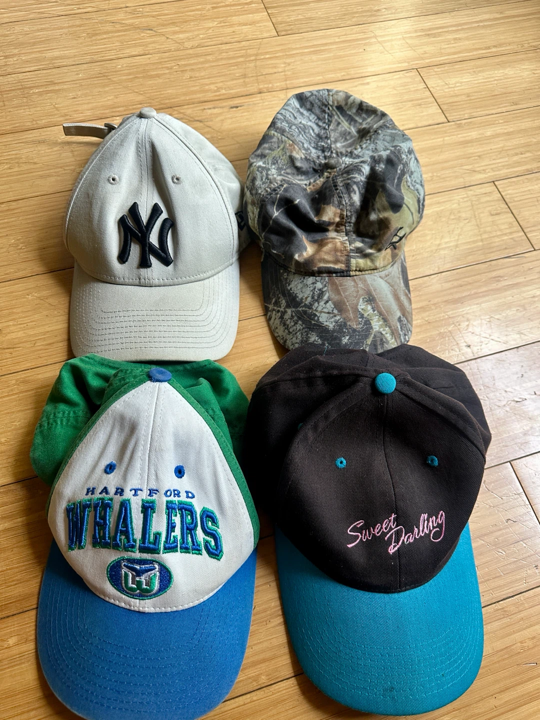 VINTAGE T SHIRT CUTOFFS BASEBALL CAPS MEN MEDIUM LARGE - photo 3