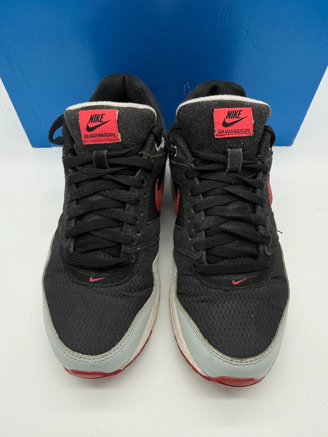 Nike Air Max Navigate Black Siren Red Women's Sneakers Sz US 8,5 - photo 5