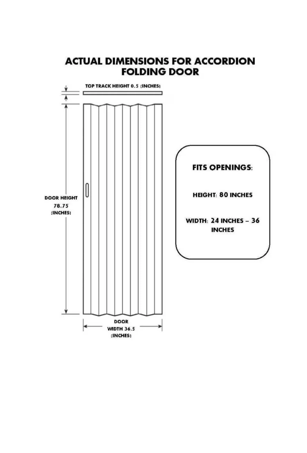 Folding door - photo 2