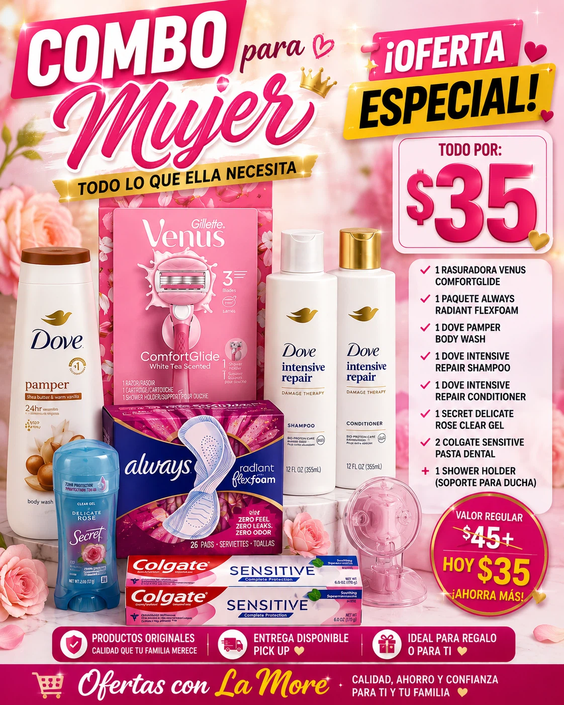 🔥💕 LADIES’ SELF-CARE SET — ONLY $35! 💕🔥