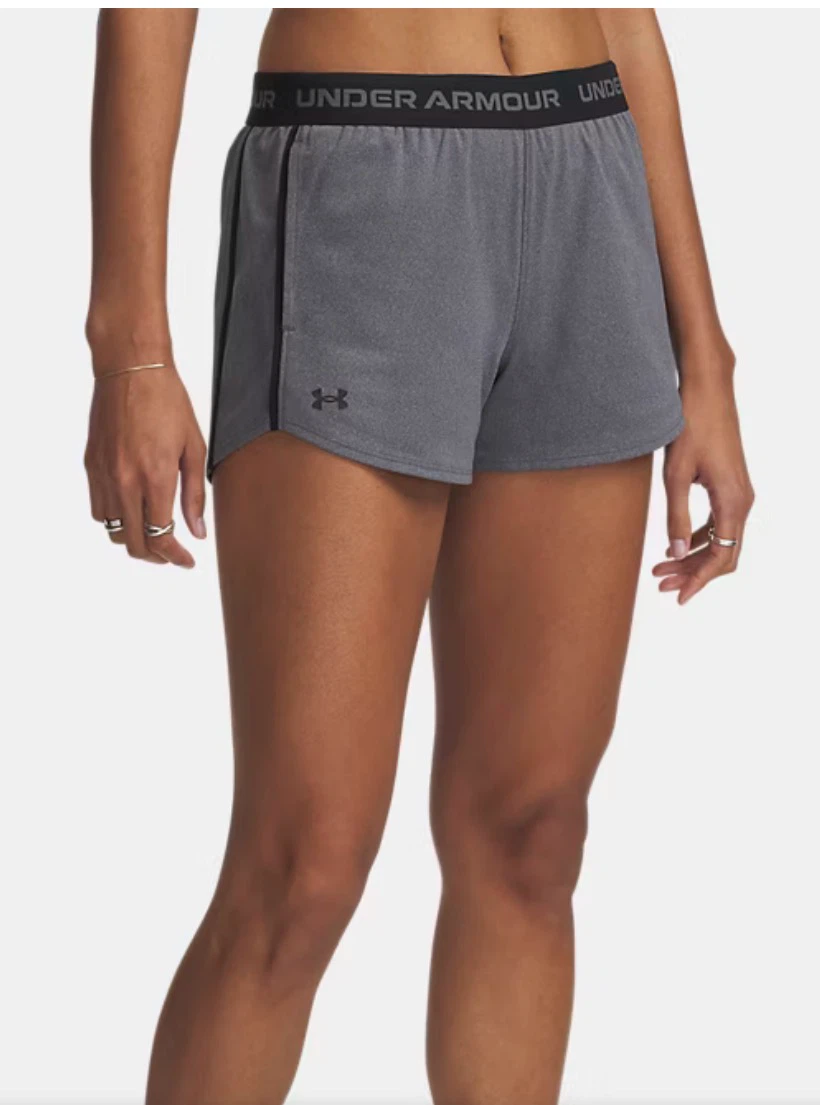 Under Armour Women's Grey Athletic Shorts Large