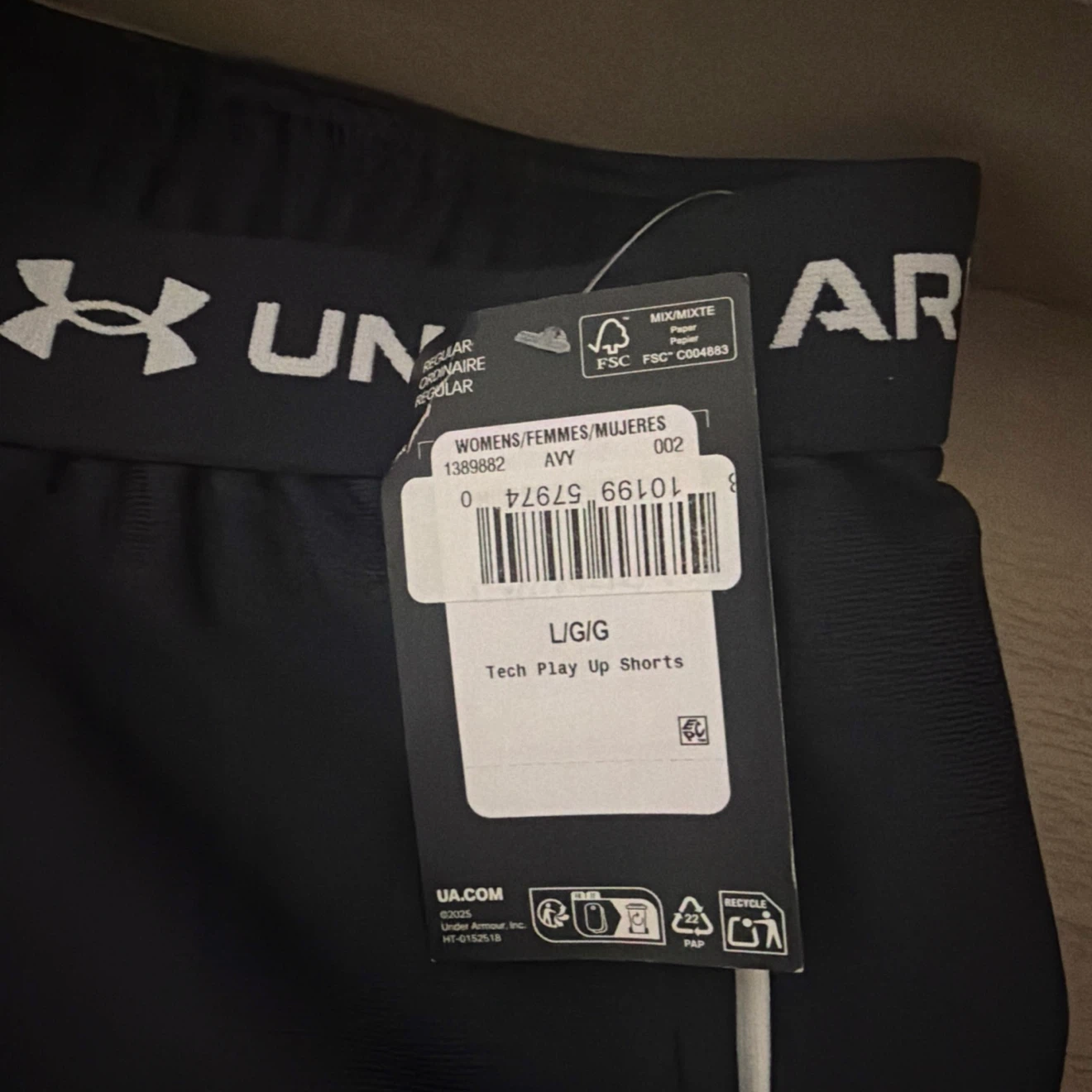 Under Armour Women's Black Tech Play Up Shorts - photo 4