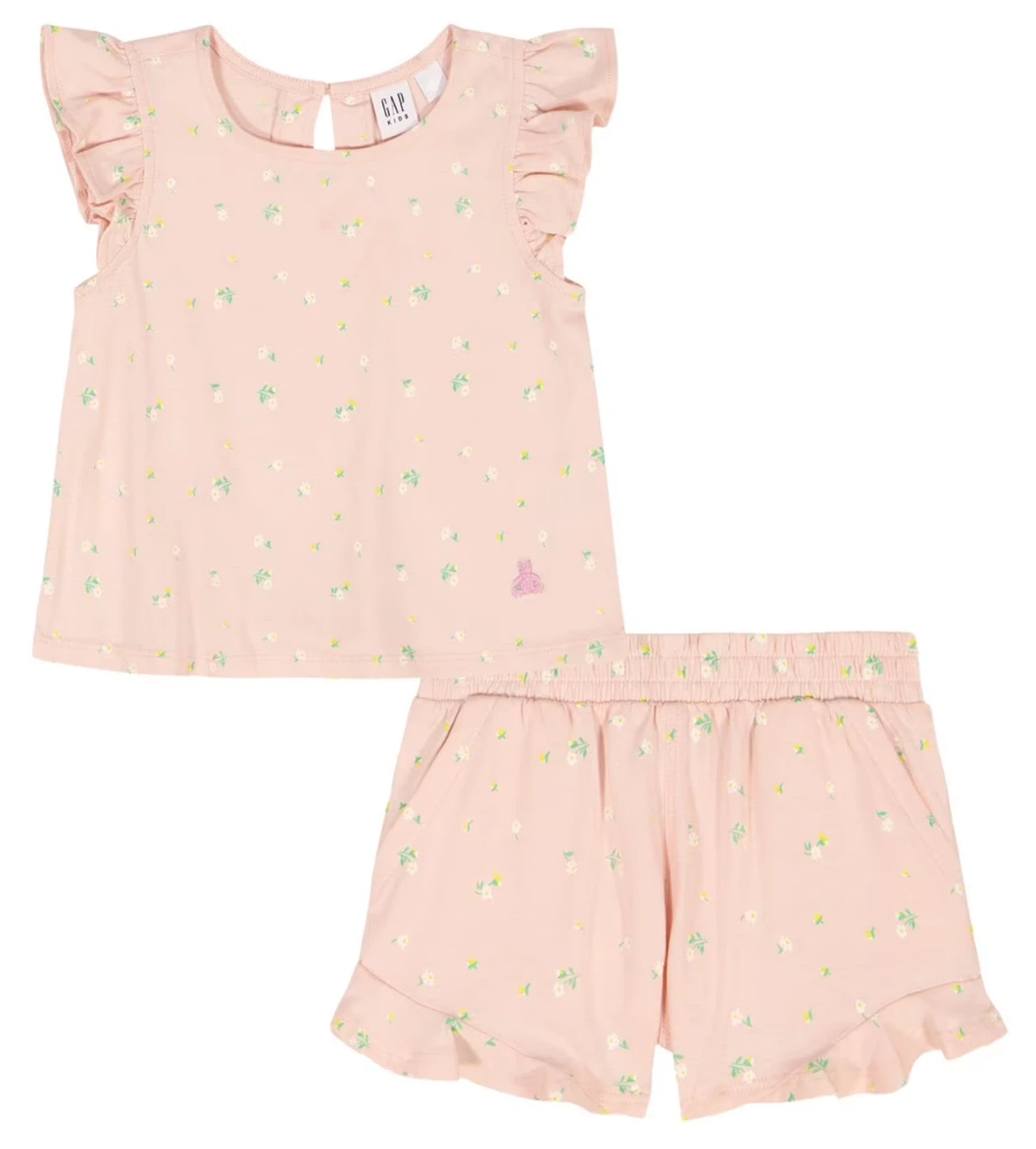 GAP Kids Floral Pajama Set - photo 2