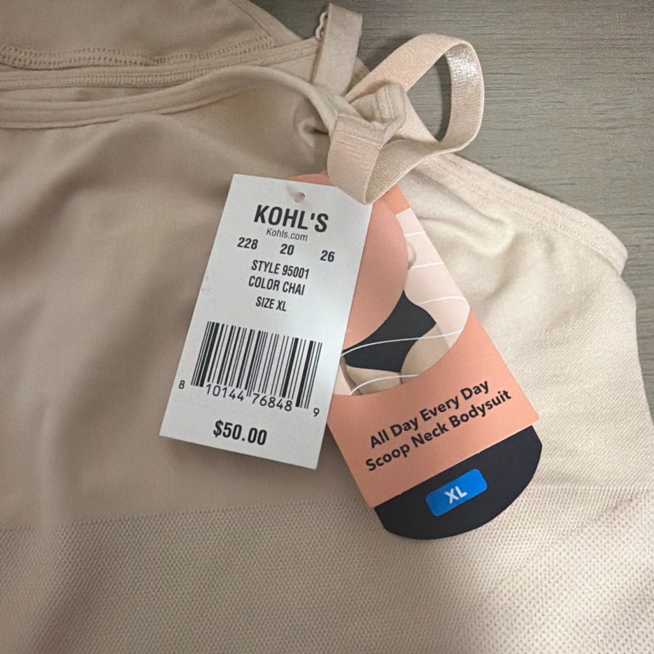 Shapermint Essentials Scoop Neck Bodysuit XL - photo 5