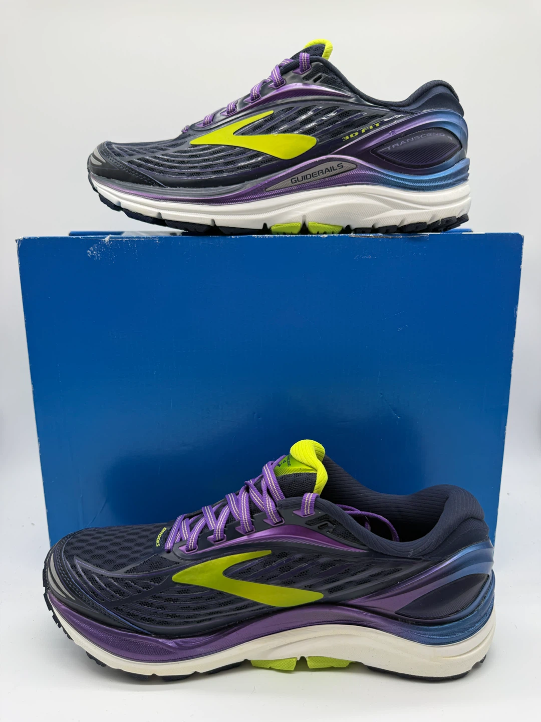 Brooks Transcend 4 Purple/Black Women’s Running Shoes Size US 9B