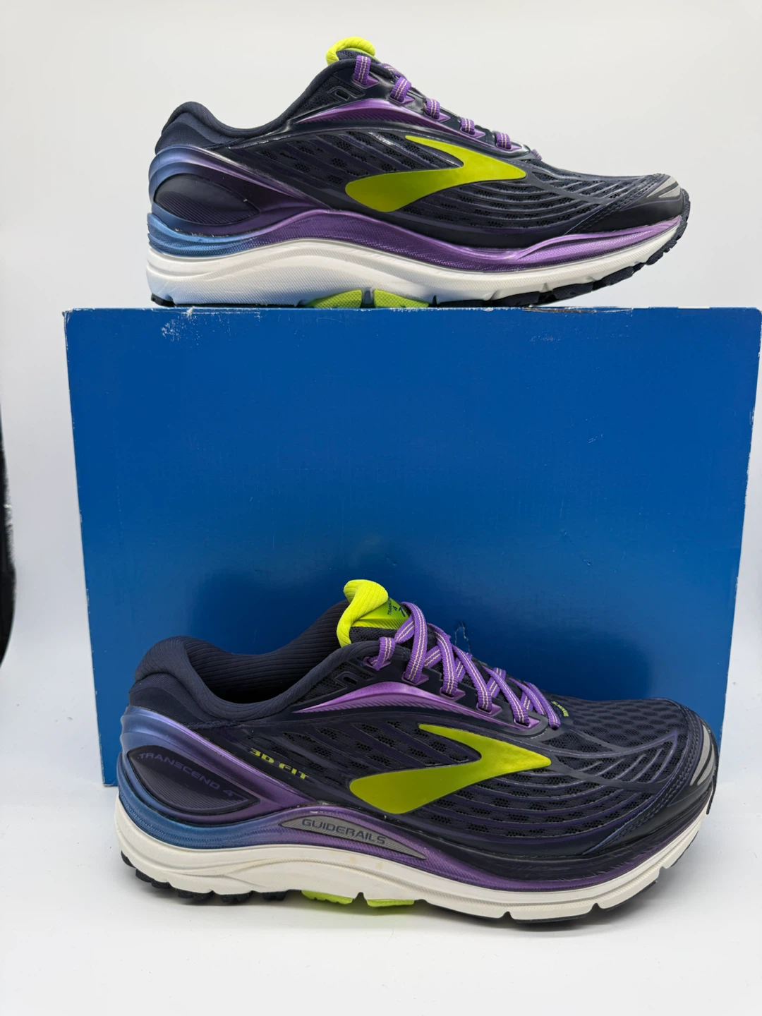 Brooks Transcend 4 Purple/Black Women’s Running Shoes Size US 9B - photo 2
