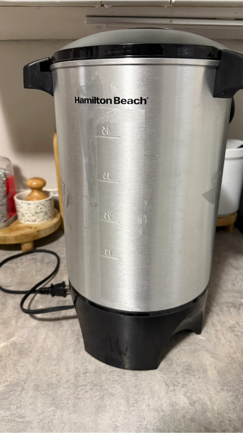 LIKE NEW Hamilton Beach 45 Cup Coffee Urn - photo 4