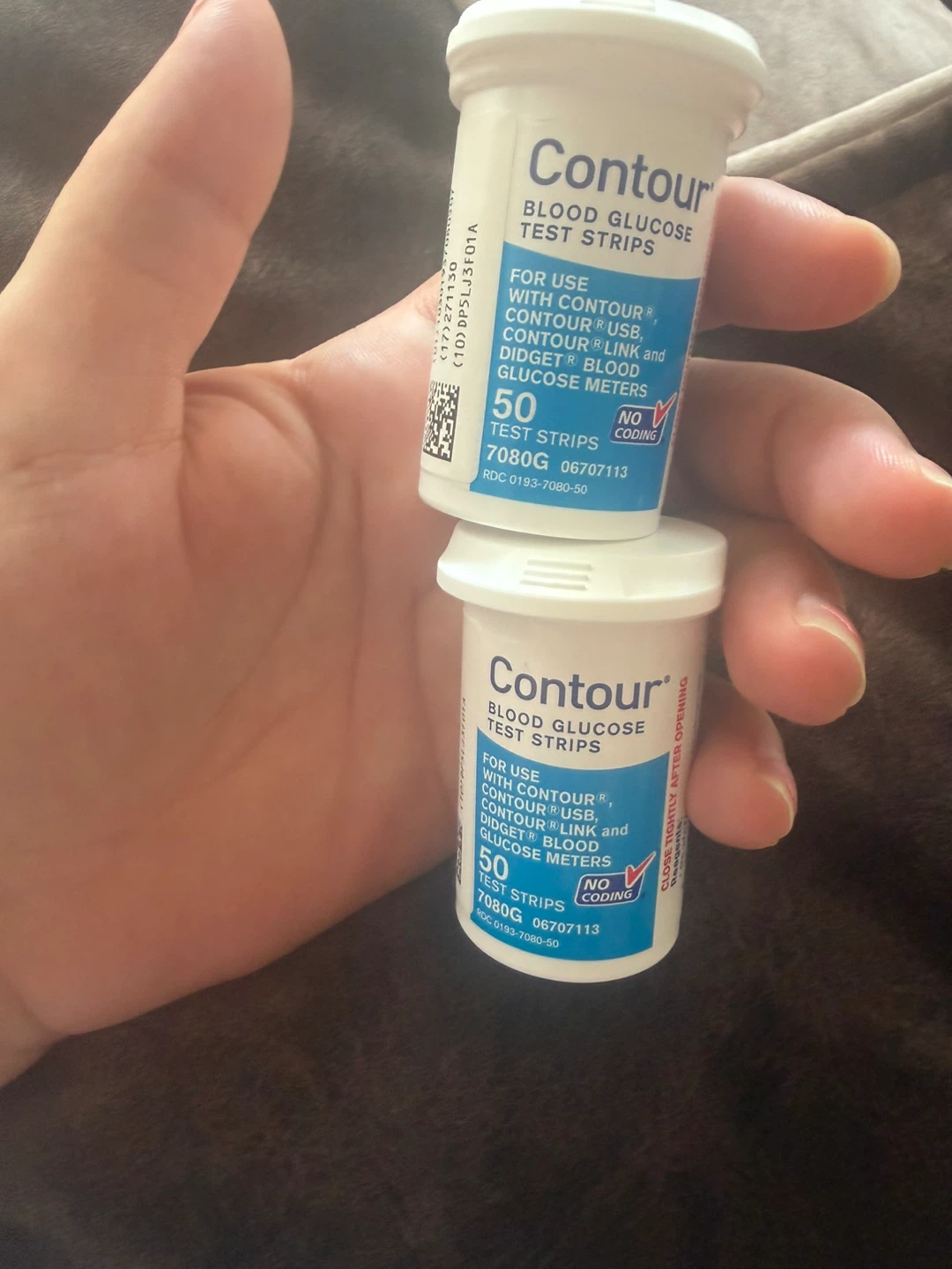 Contour Blood Glucose Test Strips - 2 x 50 count