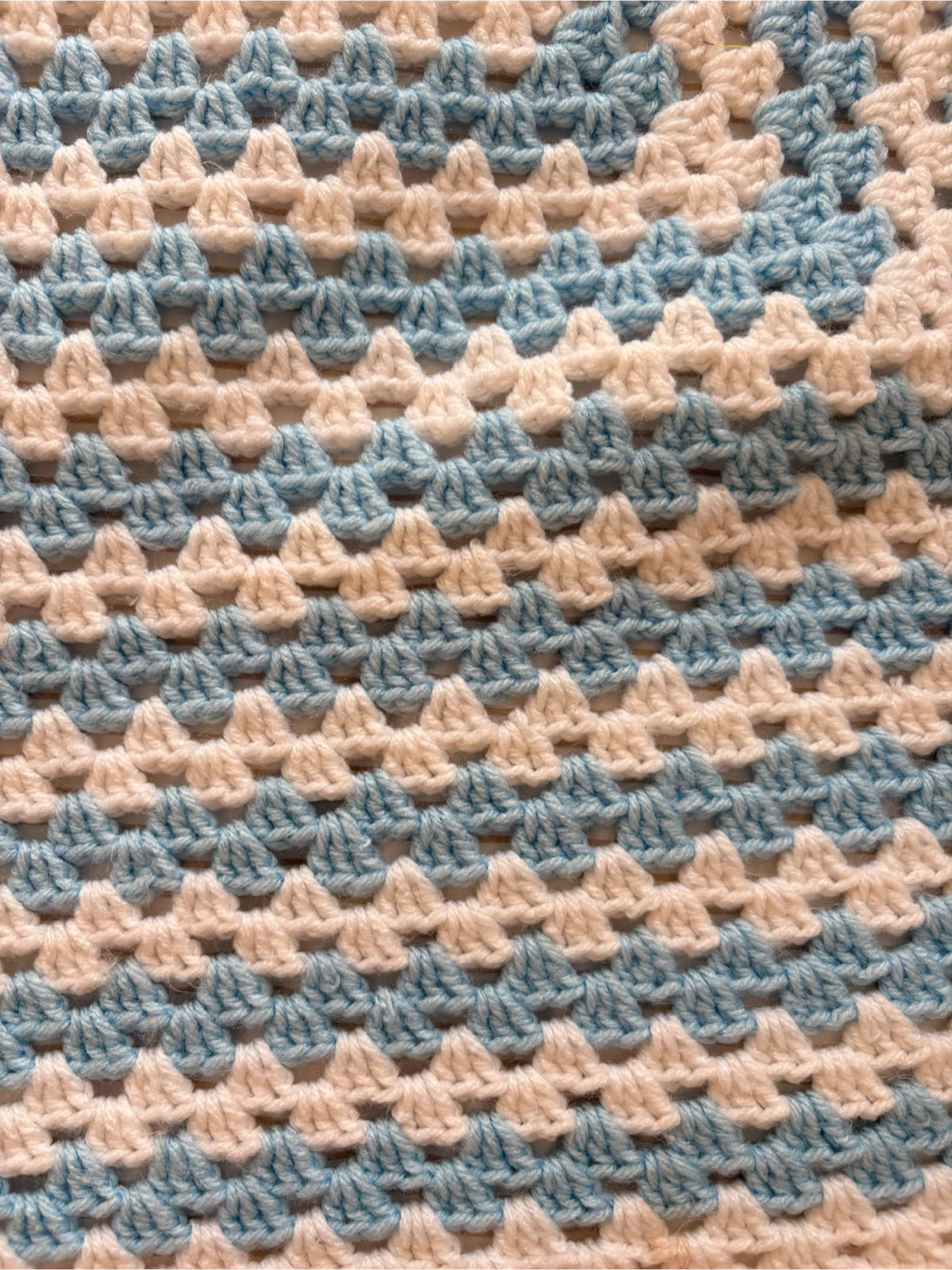 Handmade Crochet Blanket (55” x 38”) - photo 2