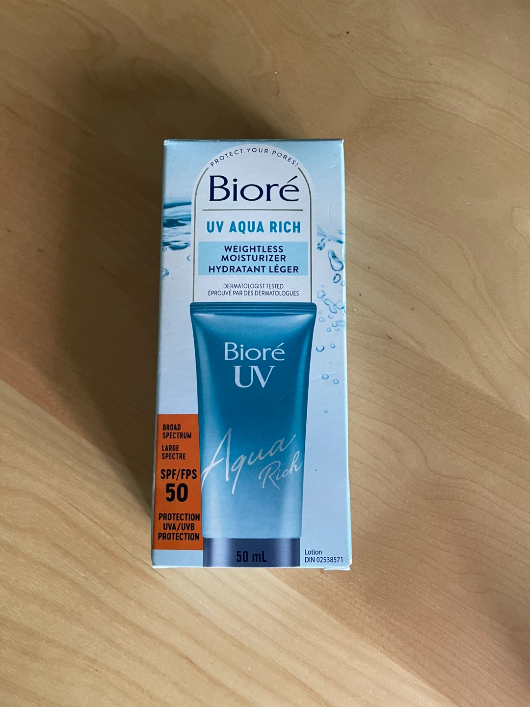 Biore UV Aqua Rich Weightless Moisturizer SPF 50