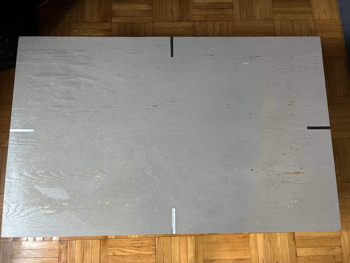 Restoration Hardware Gray Modern Wood Coffee Table - photo 3