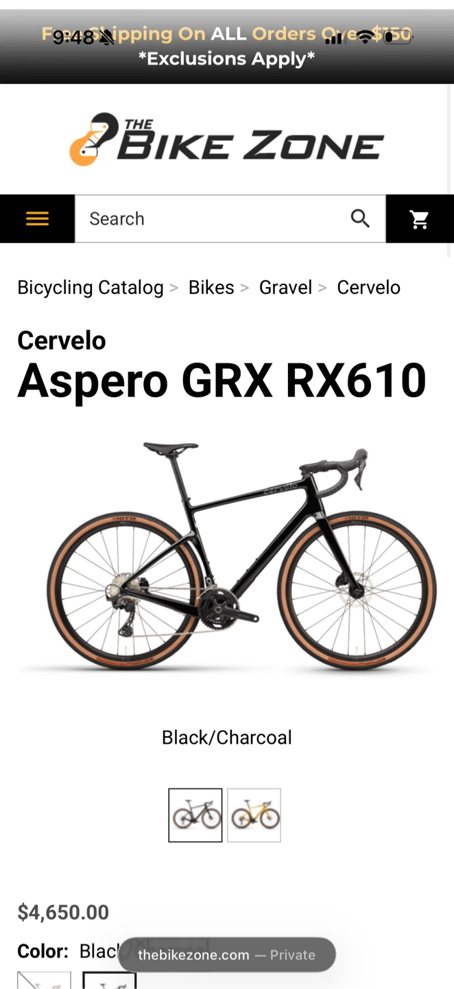 BRAND NEW CERVÉLO ÁSPERO GRX RX610 Gravel Bike / Road Bike 56cm - photo 2