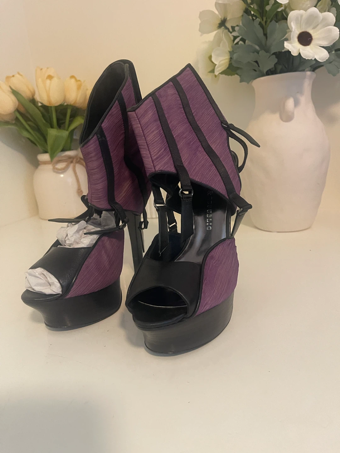 Purple Platform Stiletto Heels