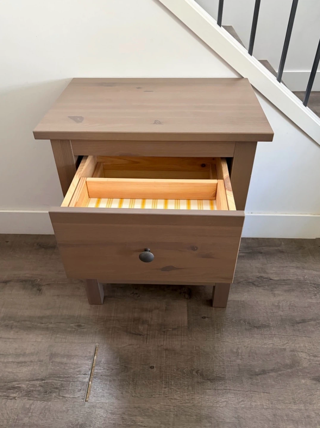 IKEA HEMNES nightstand in brown - photo 2