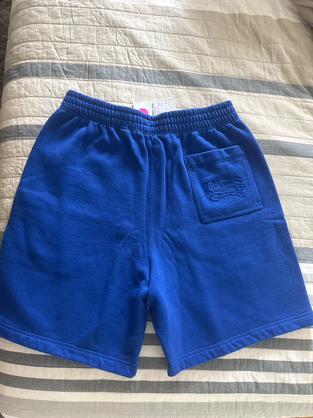 Burberry Blue Sweat Shorts - photo 2