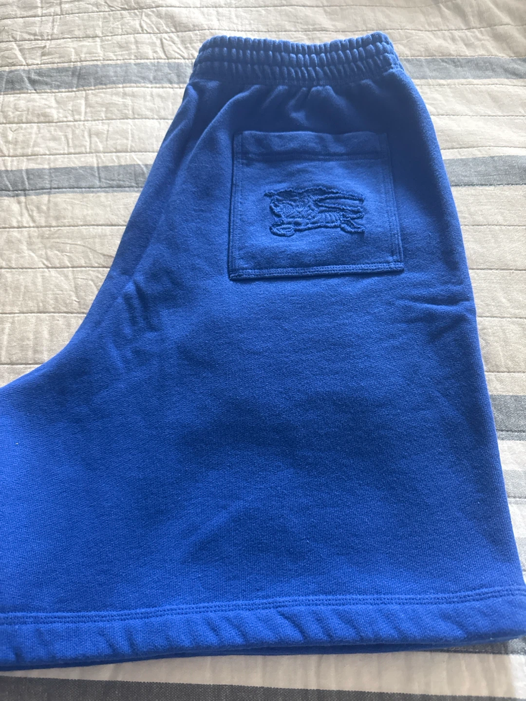 Burberry Blue Sweat Shorts - photo 3
