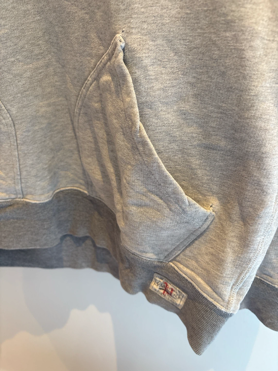 Grey U.S.A. Polo Hoodie - photo 2