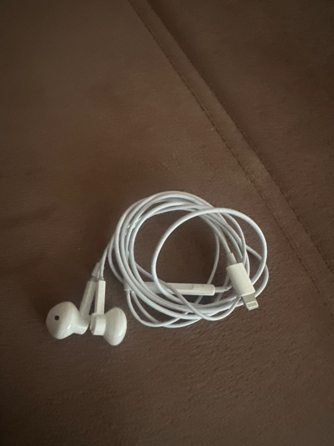 White Apple EarPods with Lightning Connector