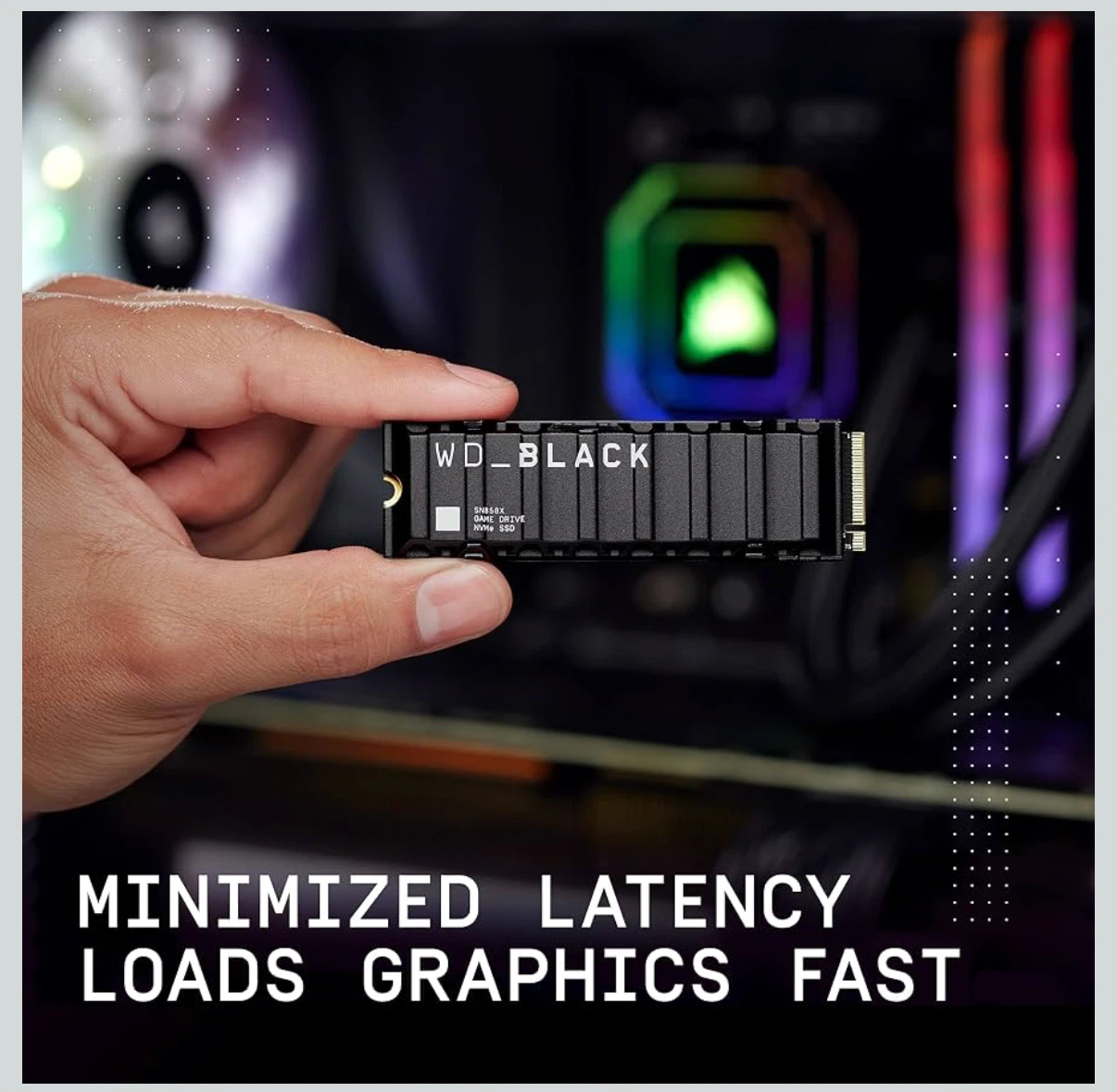 Brand new WD_Black SN850X 4TB NVMe SSD with Heatsink. - photo 3
