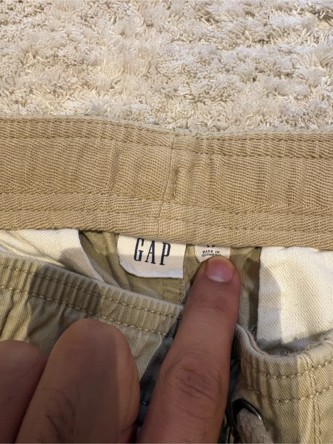 GAP Khaki Jogger Pants - photo 2