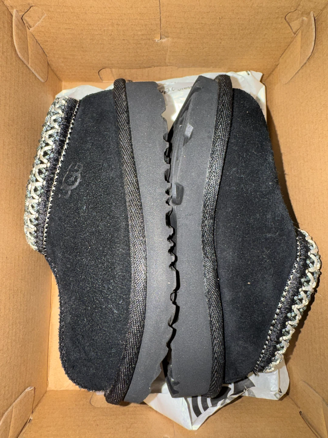 UGG T Tasman II Black Slippers