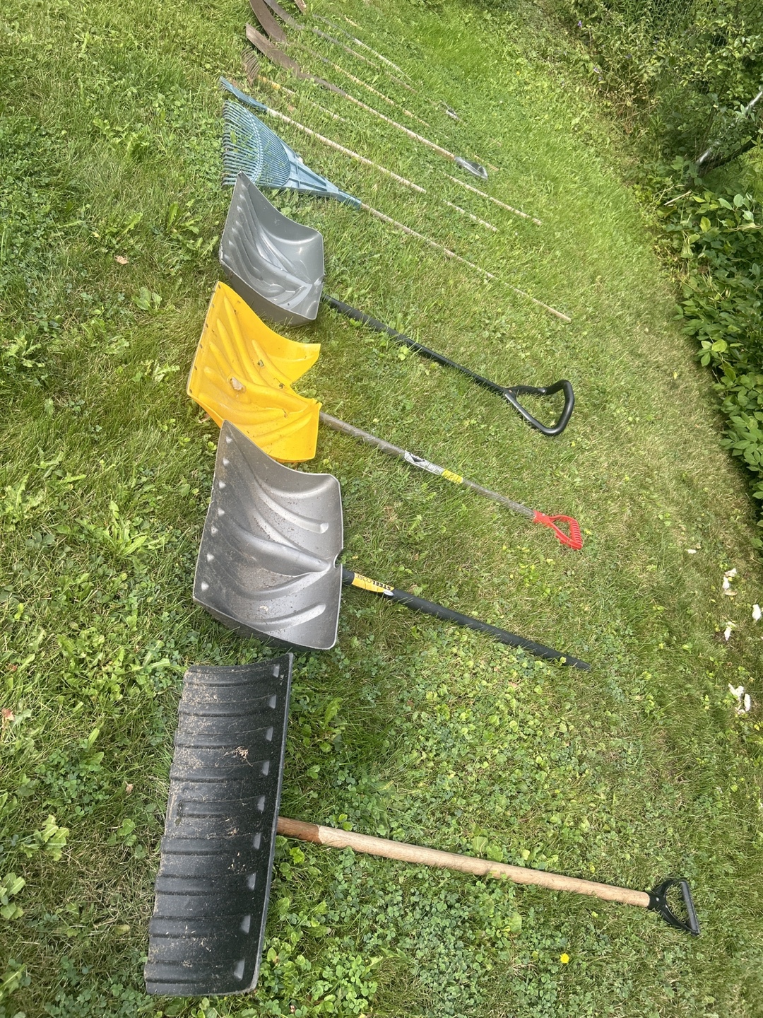 Assorted Garden Tools - Shovels and Rakes - photo 2
