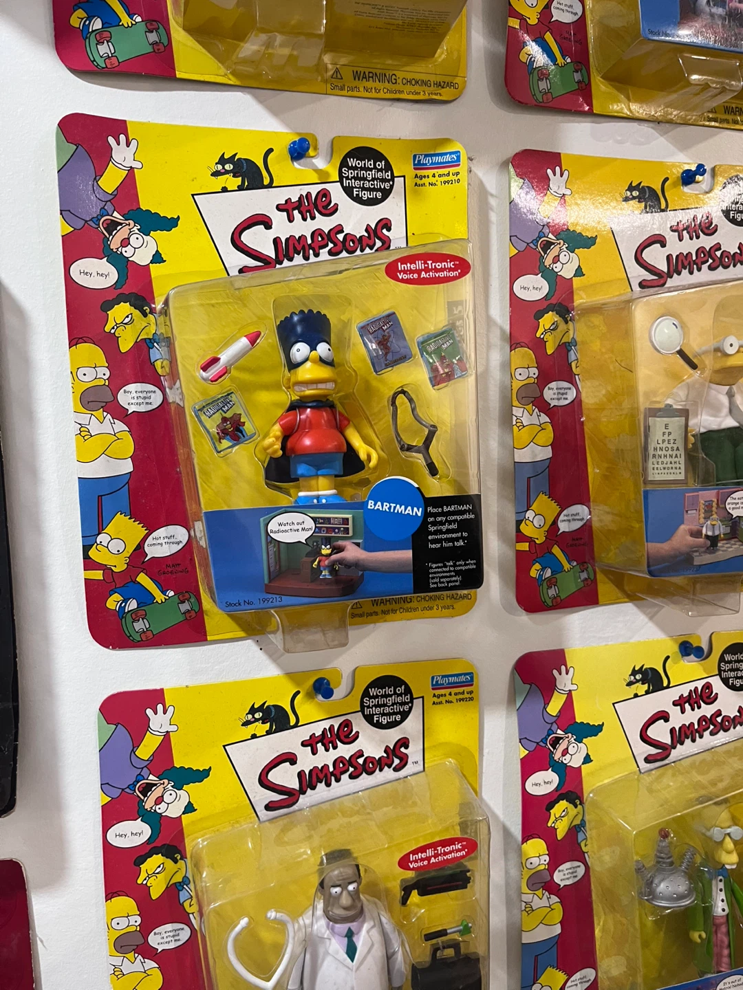 Lot of 12 Unopened Simpsons Interactive Figures - 2001 - photo 3