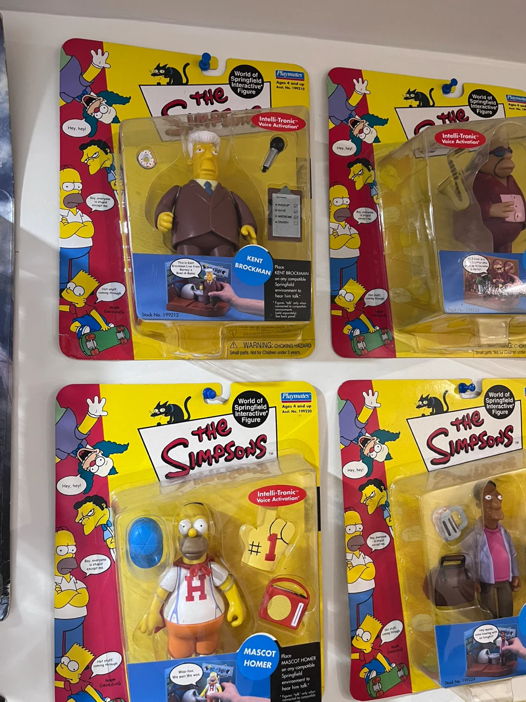 Lot of 12 Unopened Simpsons Interactive Figures - 2001 - photo 4