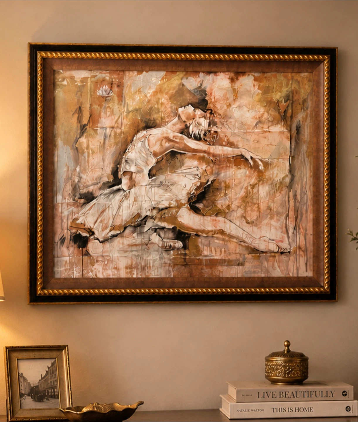 Framed Painting of Dancers - photo 2