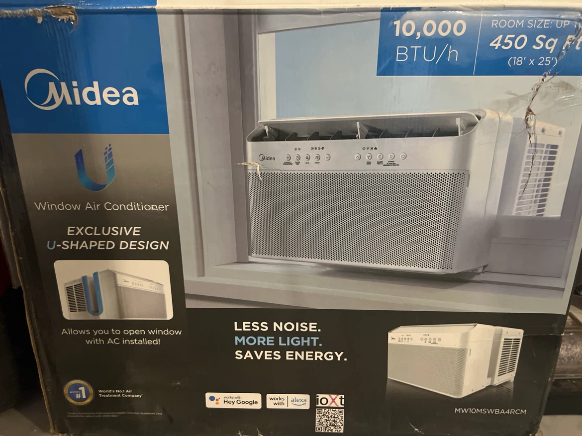 Midea 10,000 BTU U-Shaped Window Air Conditioner