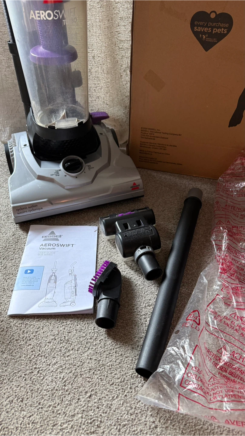 LIKE NEW Bissell Turbo Upright Vacuum Cleaner - photo 2