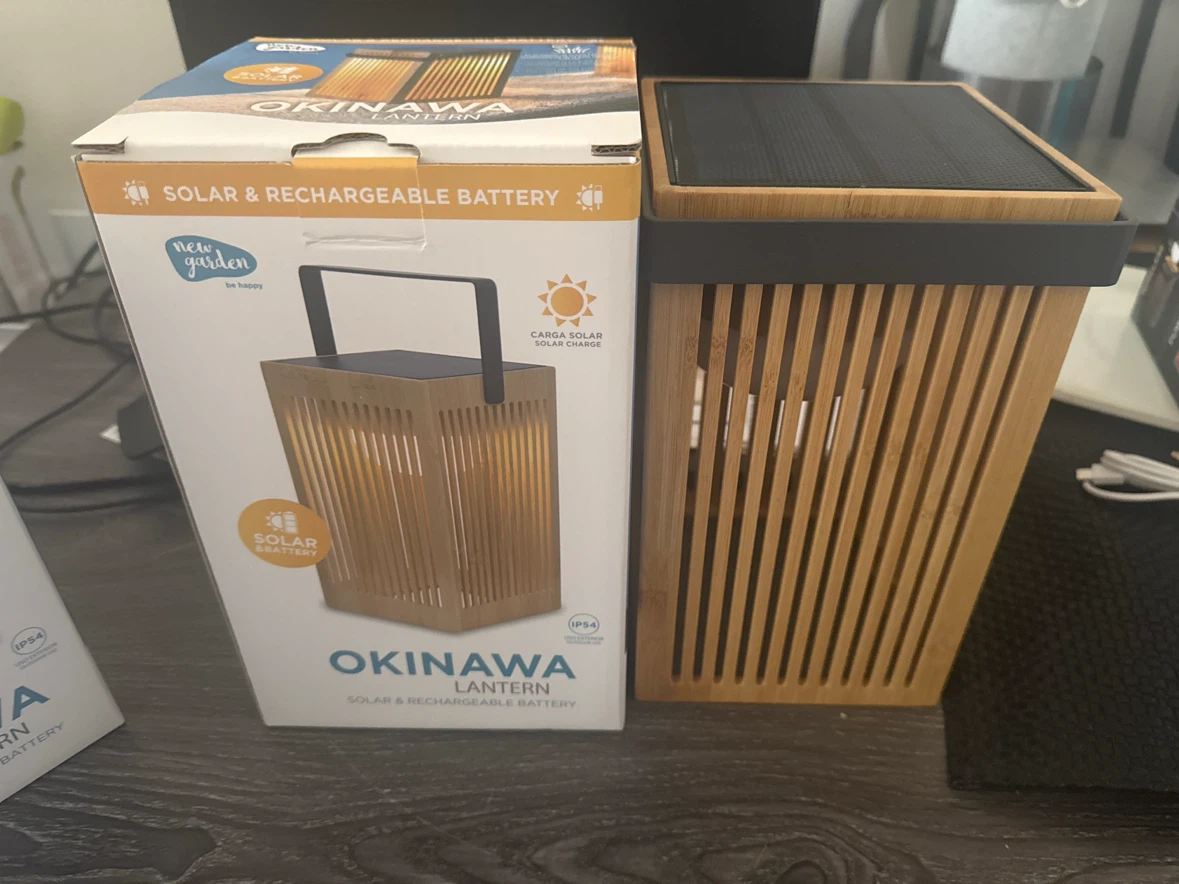 New Garden Okinawa Solar Lantern