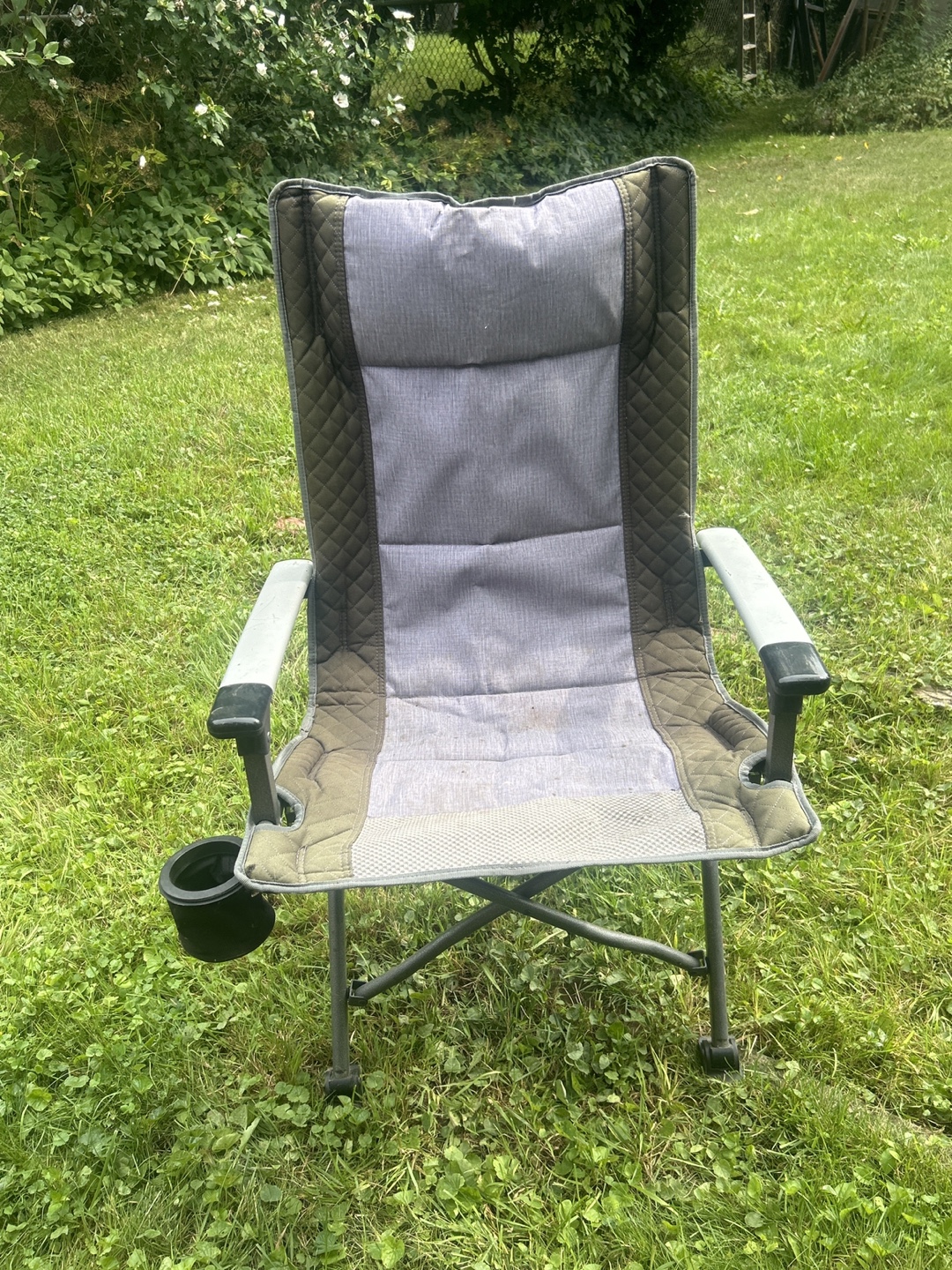 Folding Camping Chair with Cup Holder