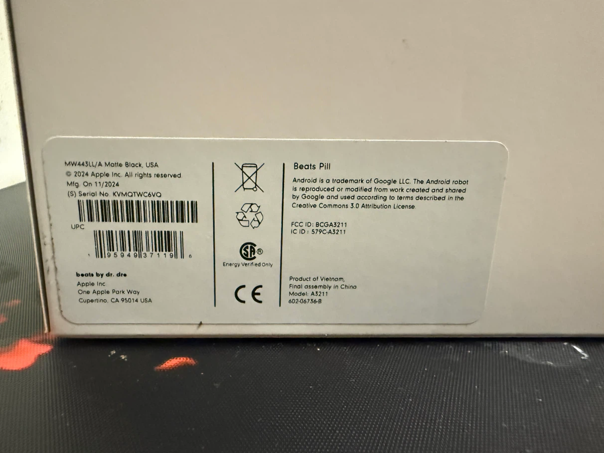 Beats Pill Portable Speaker - Black - photo 3